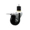 Service Caster 3.5'' SS Phenolic Swivel 1-7/8'' Expanding Stem Caster Total Lock Brake SCC-SSEXTTL20S3514-PHS-178 - alternate 1